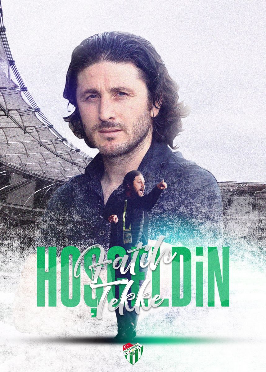 Bursaspor'un yeni teknik direktörü Fatih Tekke