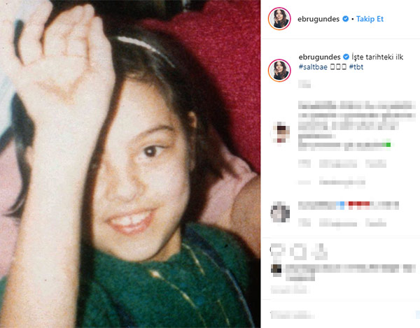 Ebru Gündeş’ten Nusret’e gönderme