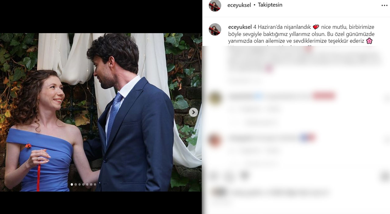 Yargı'nın İnci'si evlilik yolunda ilk adımı attı, nişan fotoğraflarını paylaştı Yargı'nın İnci'si evlilik yolunda ilk adımı attı, nişan fotoğraflarını paylaştı