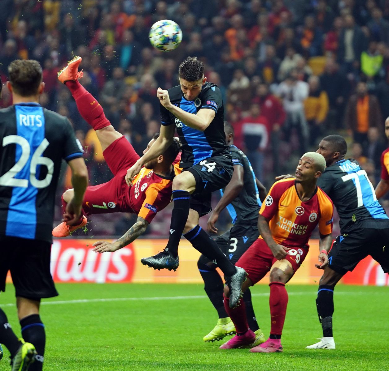 Galatasaray, Club Brugge ile 1-1 berabere kaldı
