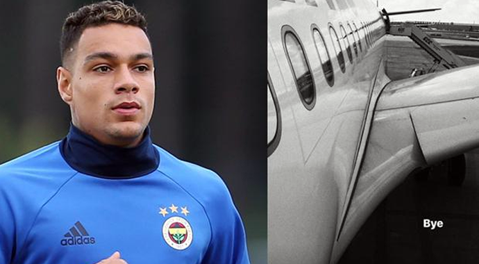 Van der Wiel Fenerbahçe'den ayrıldı