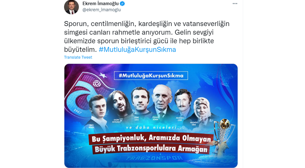 İmamoğlu paylaştı... 'Eren Bülbül' hatası sosyal medyaya damga vurdu