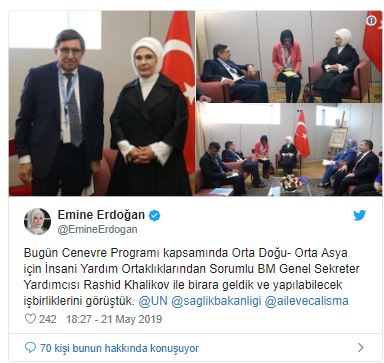 Emine Erdoğan: Başarımızı önce insan yaklaşımına borçluyuz