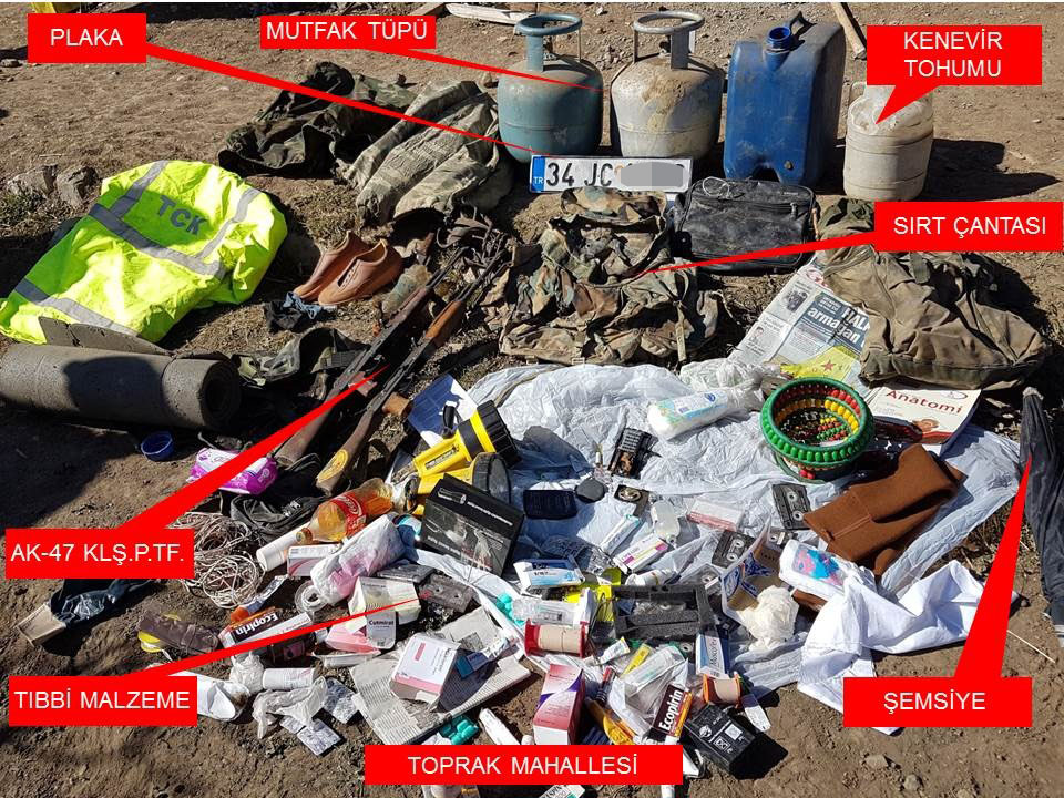 Beytüşşebap'ta terör örgütü PKK'ya ağır darbe