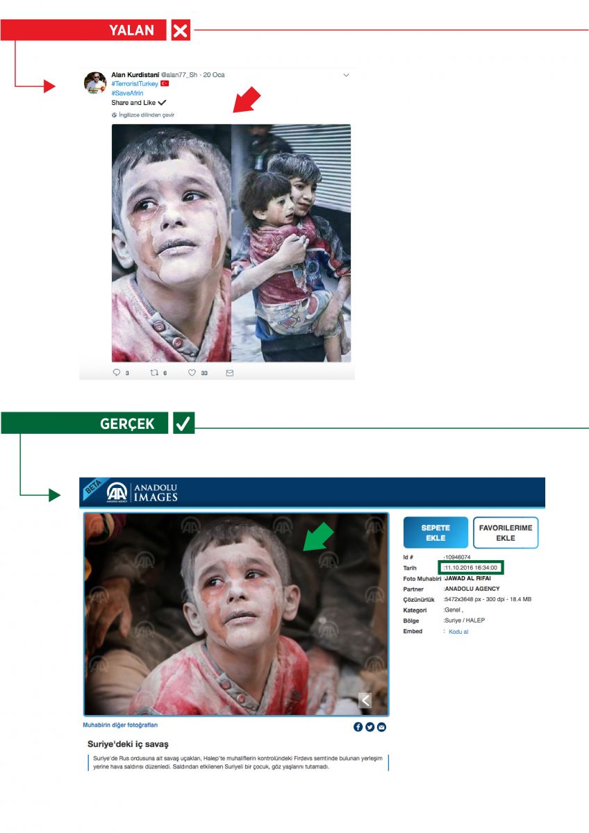 Afrin'de büyük yalan! Bu kez fena yakalandılar