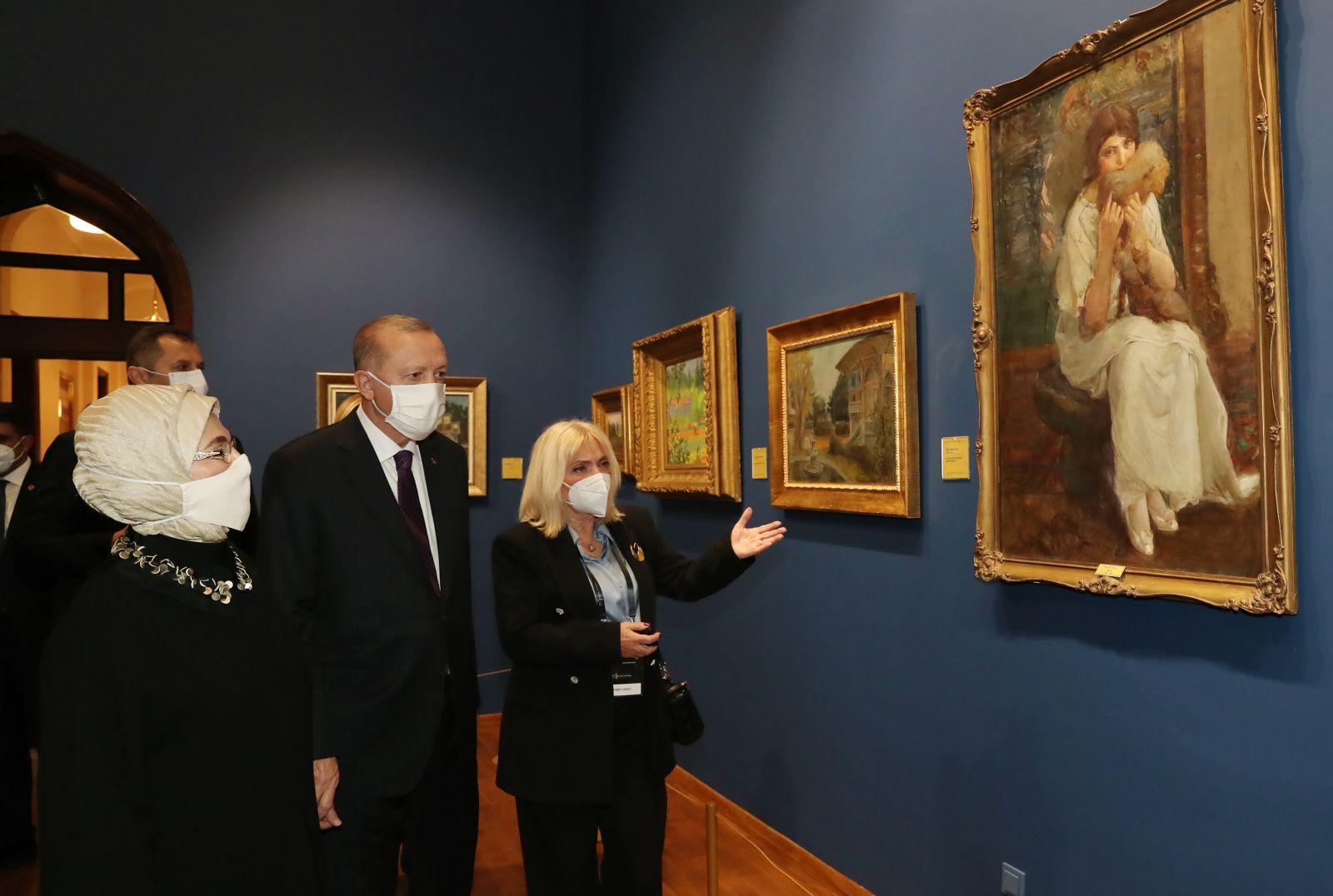 Cumhurbaşkanı Erdoğan, Resim ve Heykel Müzesi'nin açılışında konuştu