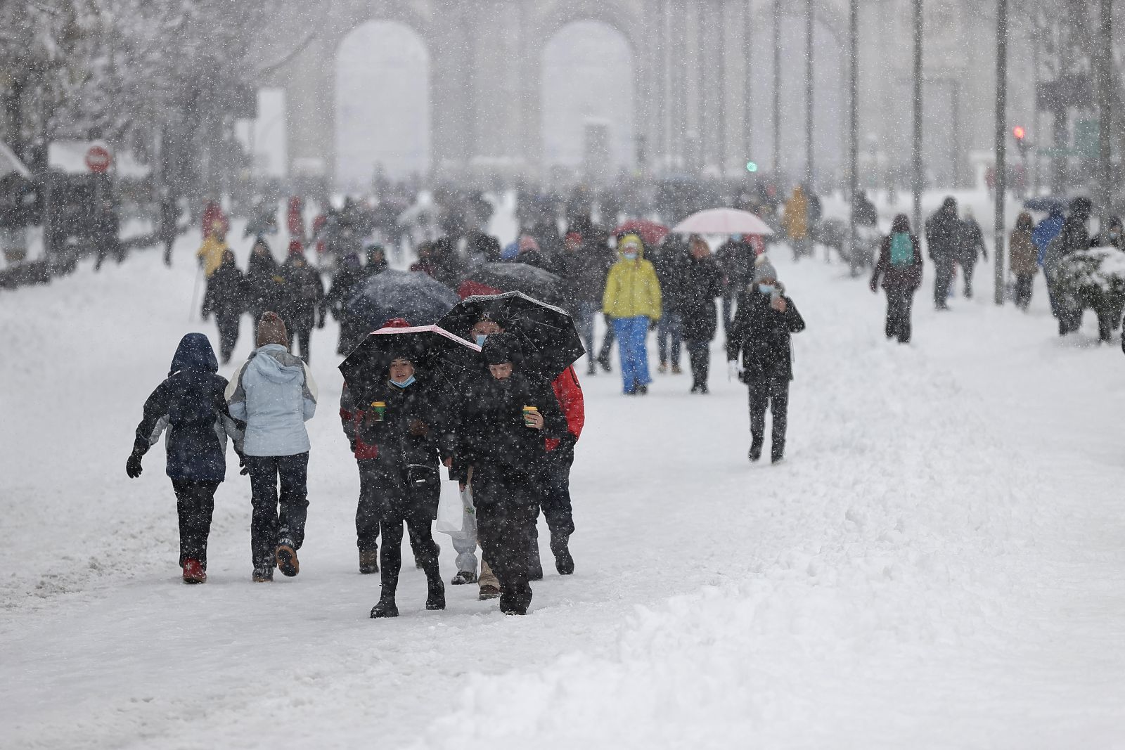 İspanya tarihi kar yağışıyla savaşıyor! Yeni soğuk hava dalgası kapıda