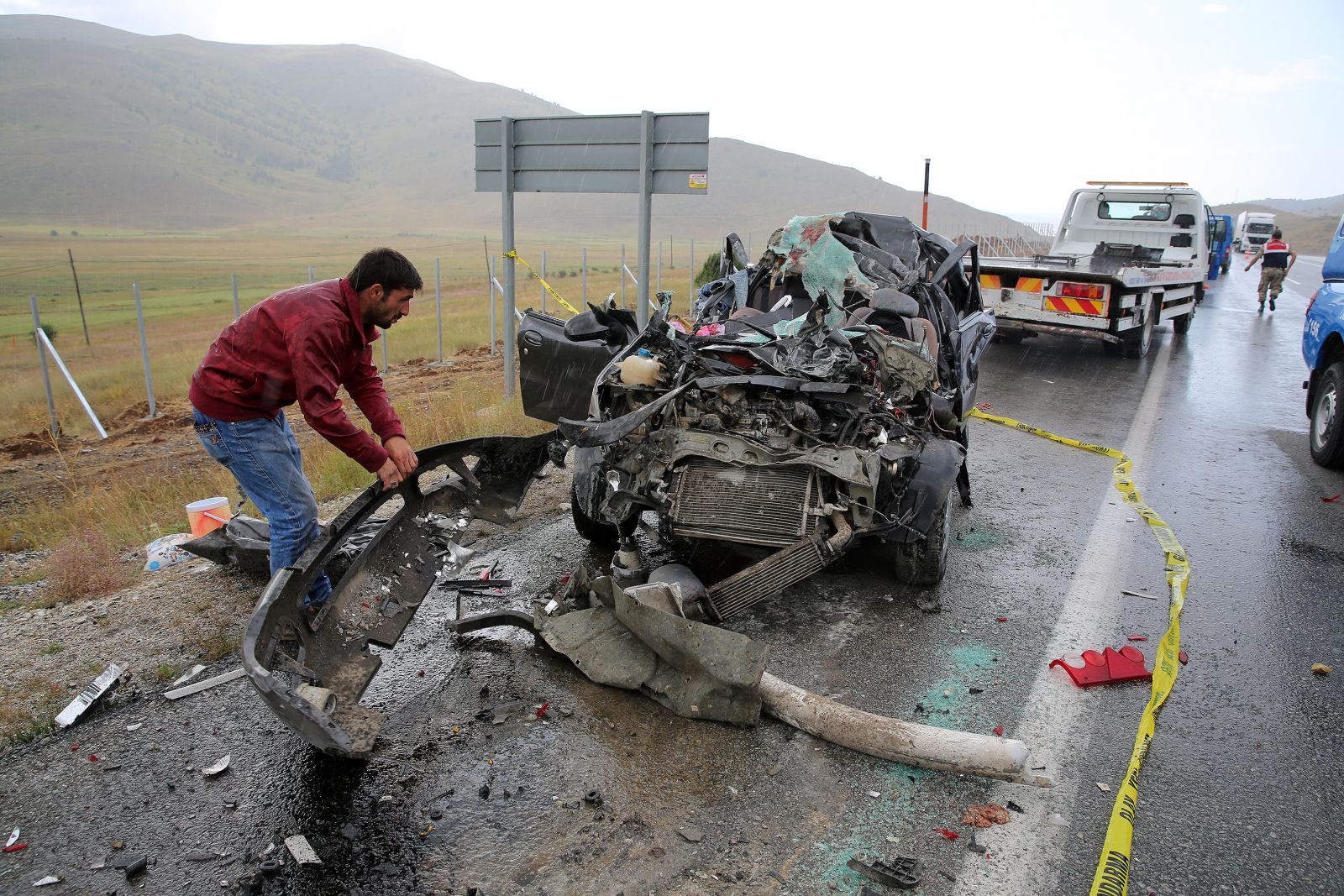 Erzincan'da trafik kazası: 4 ölü