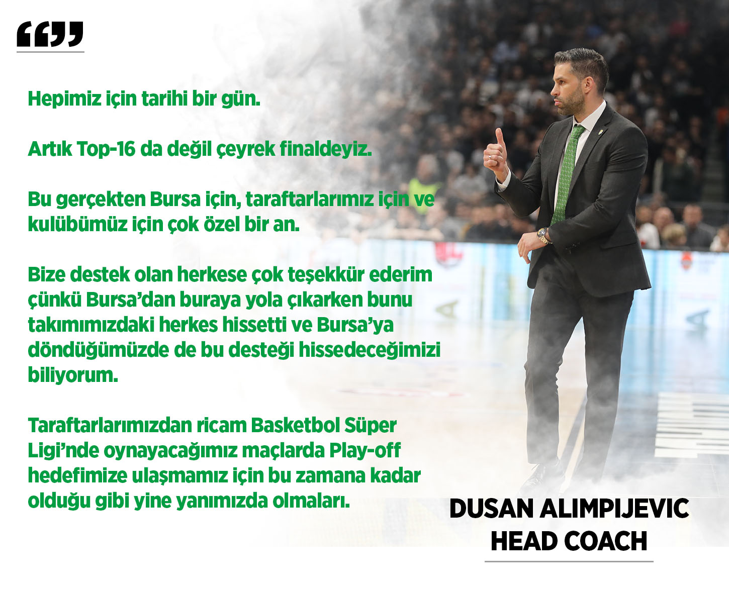 Frutti Extra Bursaspor tarih yazdı! Obradovic'e hayatının şoku...