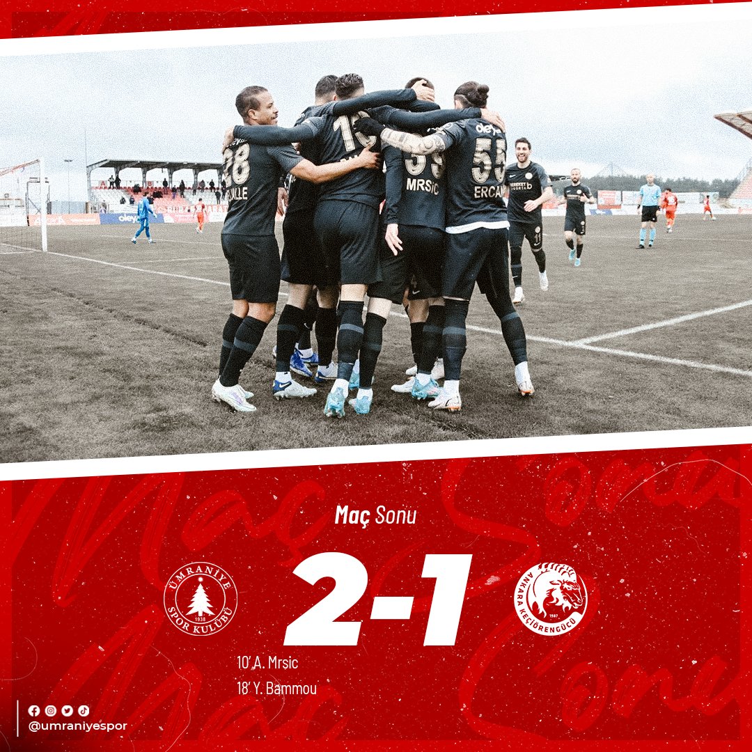 Ümraniyespor - Keçiörengücü 2-1 I ÖZET