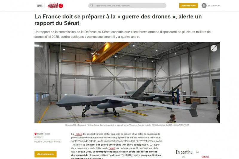 Fransızlar Türk SİHA'larını örnek gösterdi