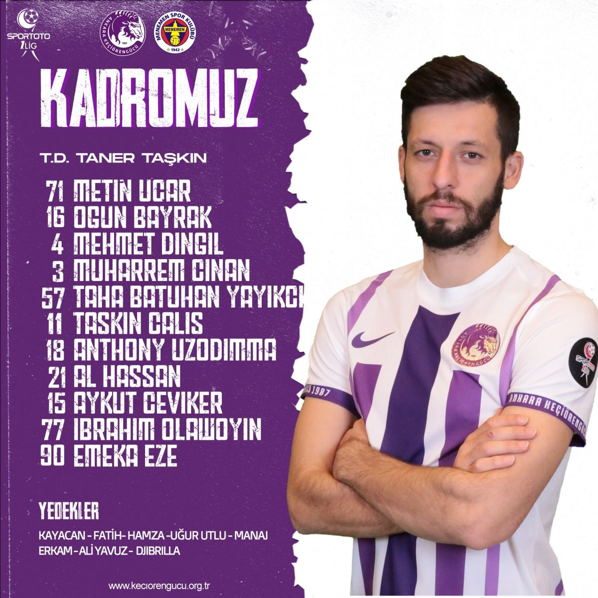 ÖZET I Keçiörengücü - Menemenspor: 1-0... TFF 1. Lig'de düşme hattında kritik galibiyet
