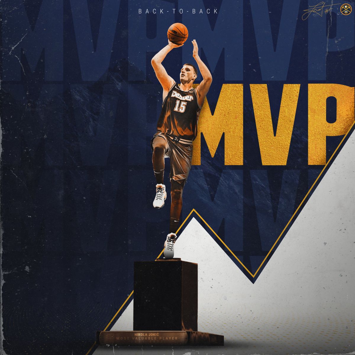 Nikola Jokic üst üste 2. kez NBA MVP'si seçildi, Sombor'da bayram gibi kutlandı Nikola Jokic üst üste 2. kez NBA MVP'si seçildi, Sombor'da bayram gibi kutlandı