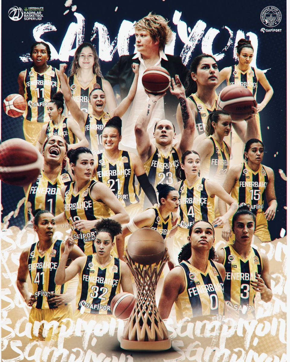 Fenerbahçe Safiport'tan ligde üst üste 4. şampiyonluk...