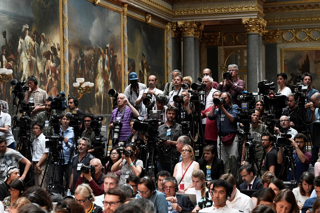Macron: Rusya ile güçlü bir iş birliği arzu ediyorum
