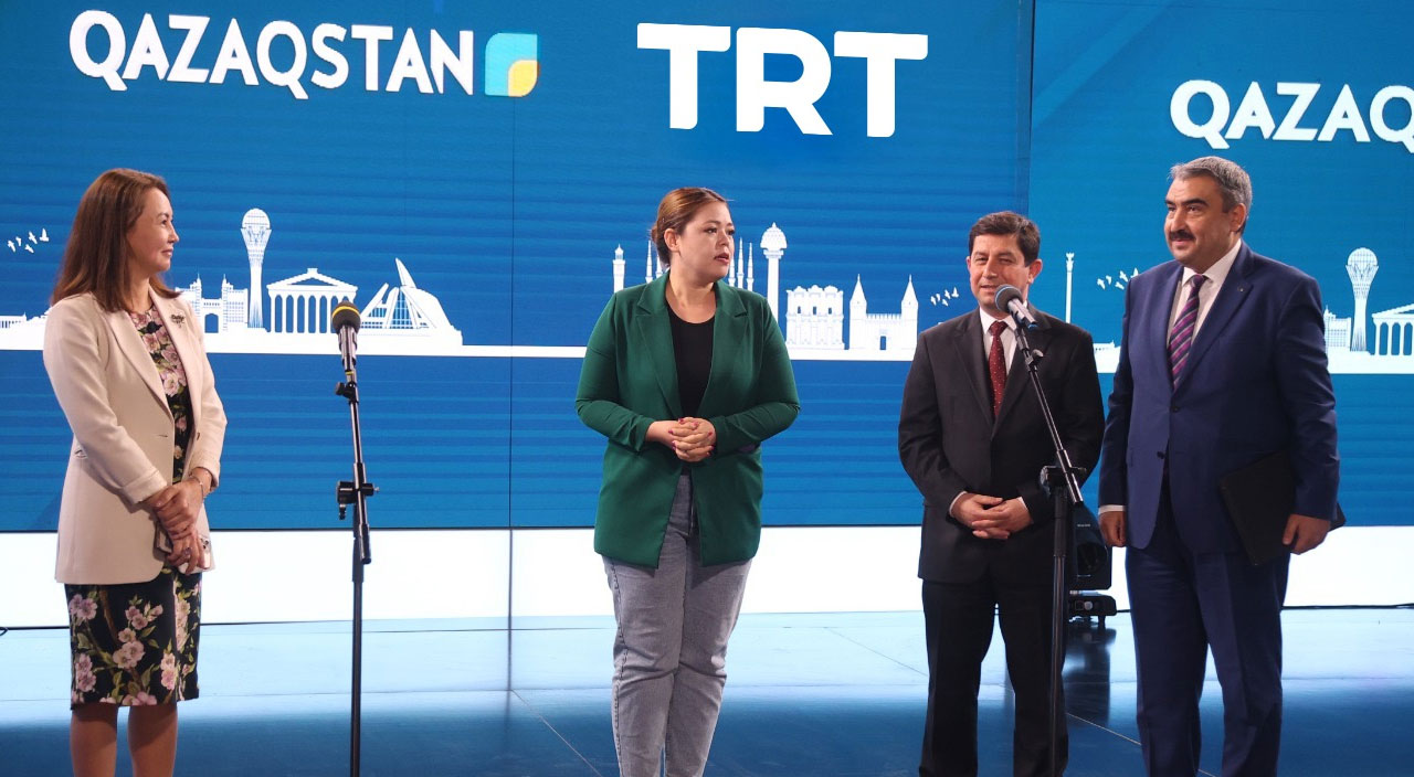 TRT’den Kazakistan’a Eğitim Desteği TRT’den Kazakistan’a Eğitim Desteği