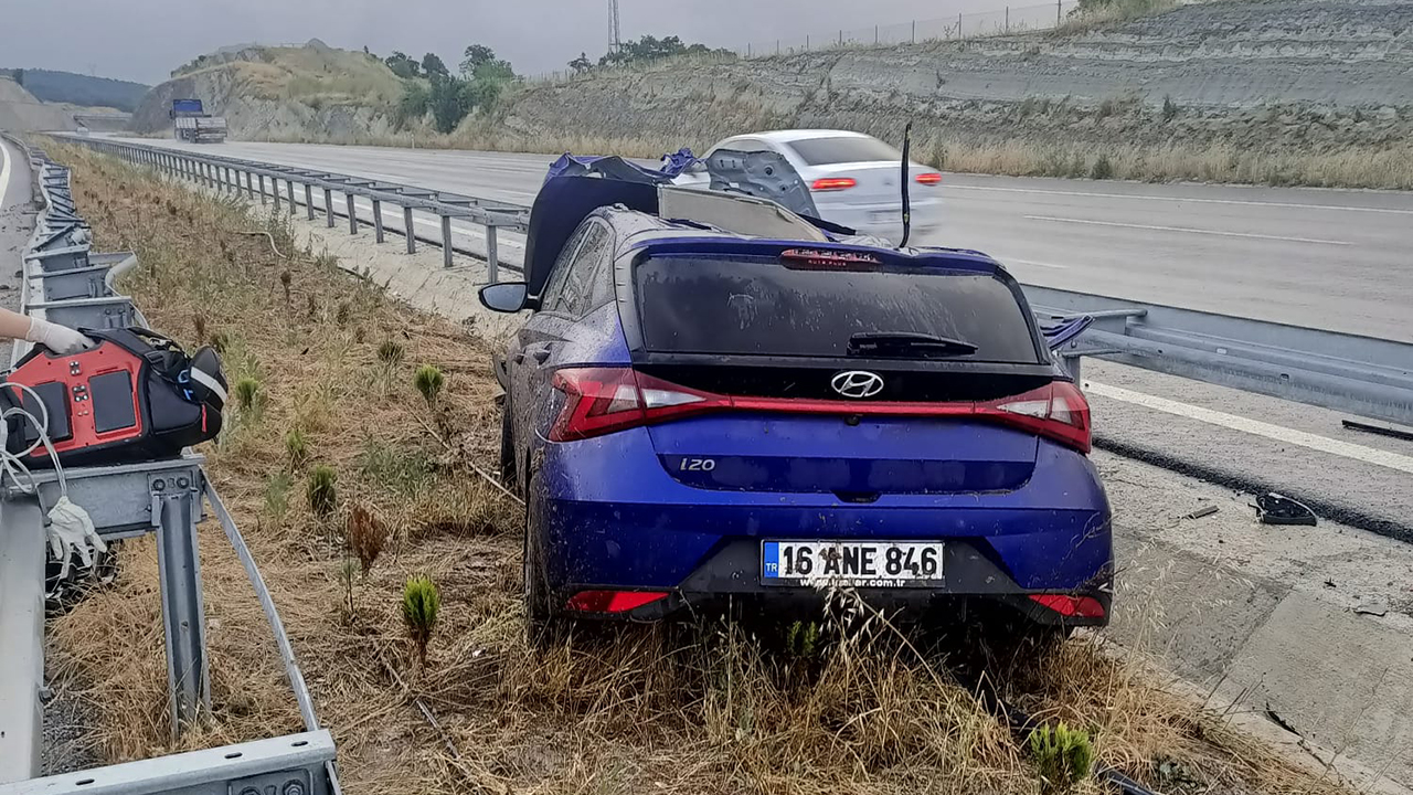 İstanbul-İzmir Otoyolu'nda acı kaza! Genç kadın feci şekilde can verdi