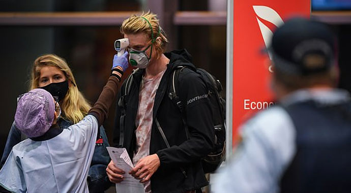 Uçaklar ve havaalanlarında temassız teknoloji