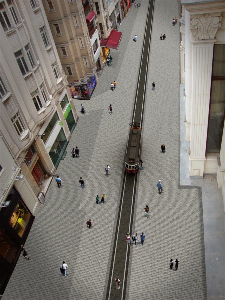 İstiklal Caddesi'nin çehresi değişiyor