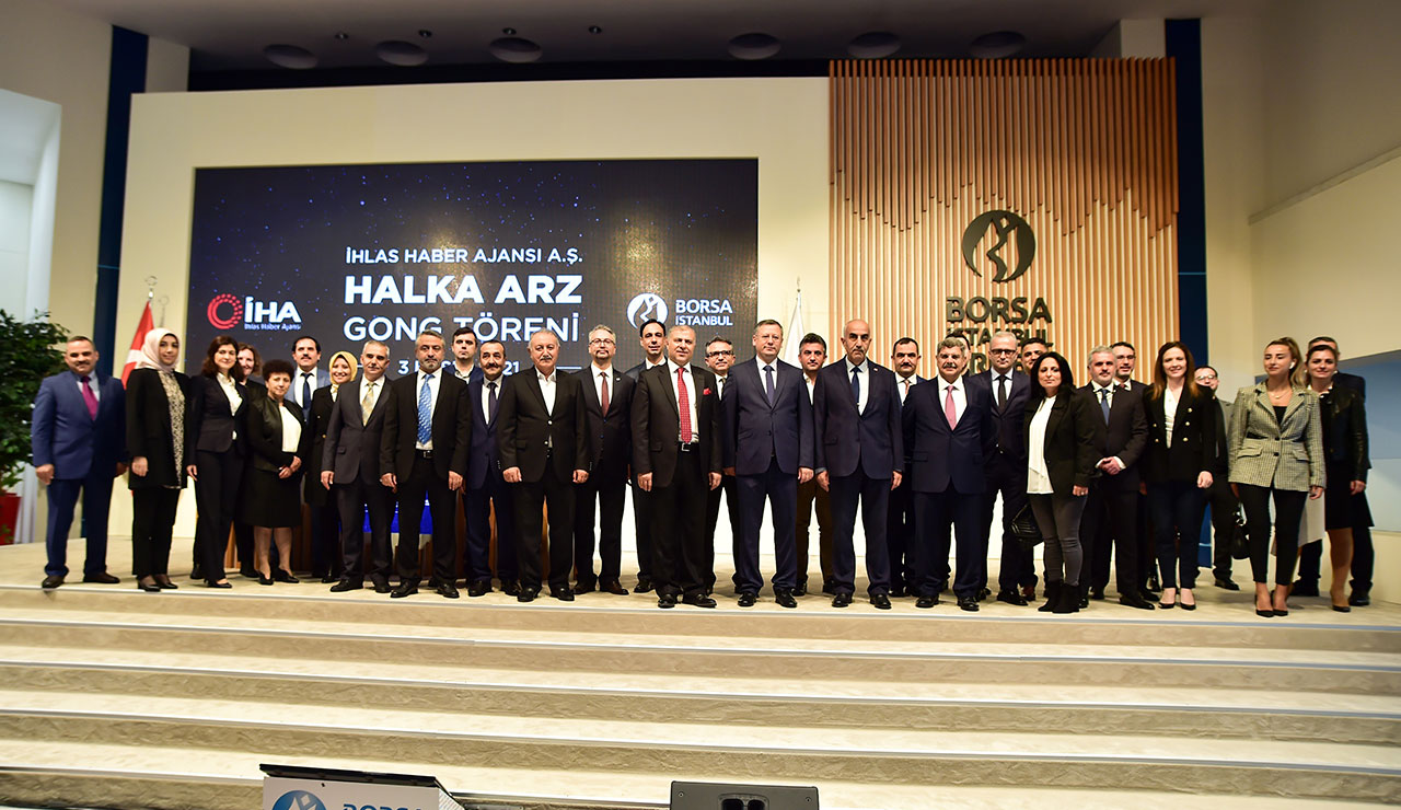 İhlas Haber Ajansı BİST'te işlem görmeye başladı