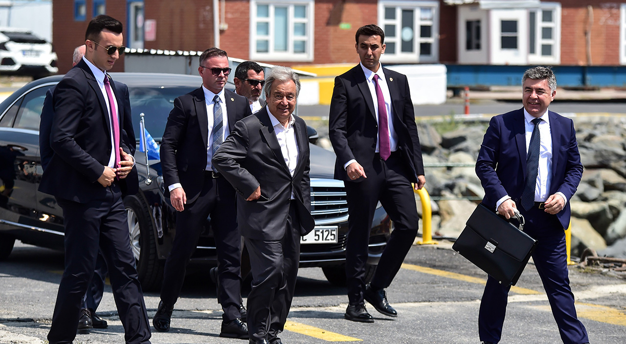 BM Genel Sekreteri Guterres İstanbul’da BM Genel Sekreteri Guterres İstanbul’da