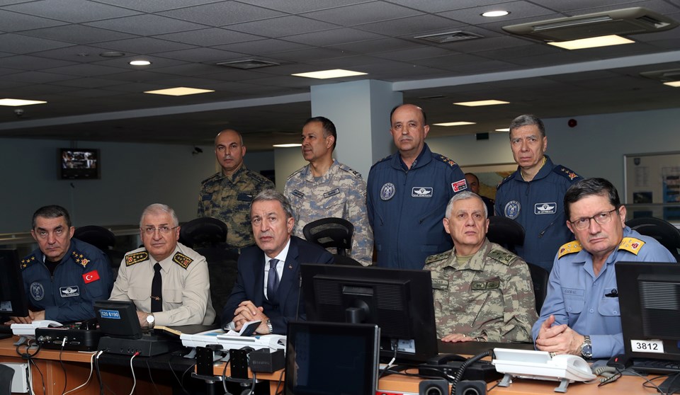 Sincar harekatında 30 hedef vuruldu