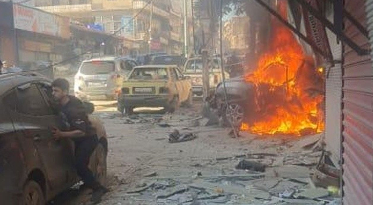 Suriye Azez'de PKK'dan füze saldırısı