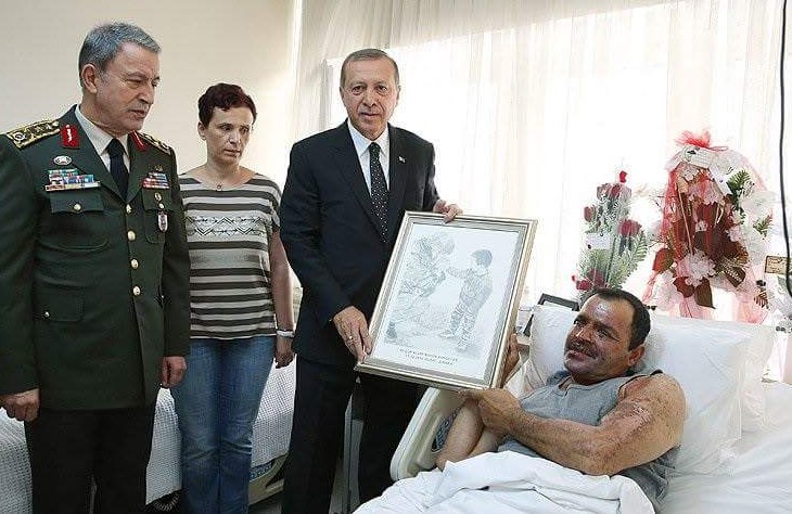 Nusaybin gazisi Binbaşı Necmettin Tetik görevine döndü