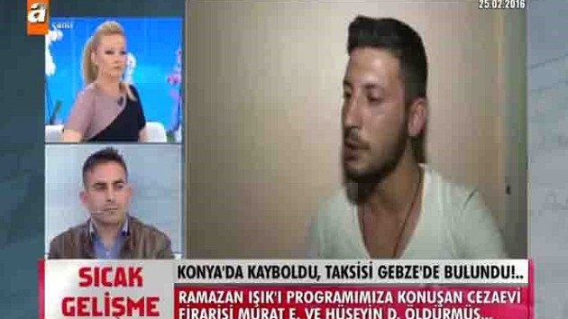 Müge Anlı katili canlı yayında ağırlamış!