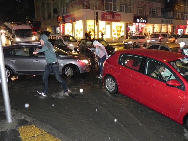 İstanbul yağmura teslim