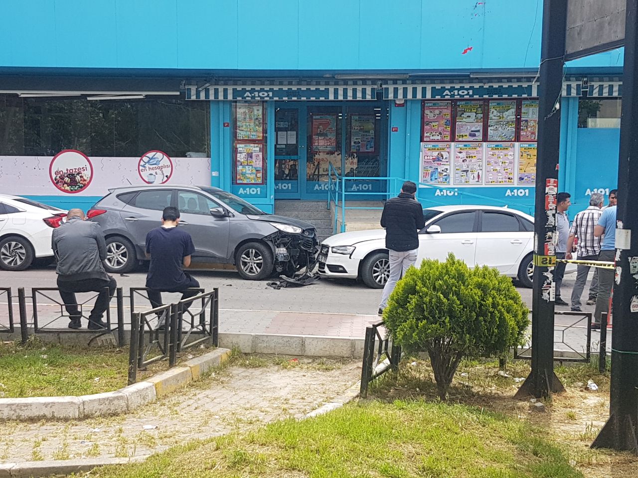 İstanbul Küçükçekmece'de hareketli saatler