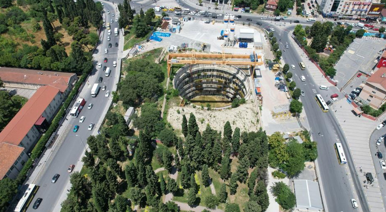Kirazlı-Halkalı Metro hattında çalışmalar durduruldu Kirazlı-Halkalı Metro hattında çalışmalar durduruldu
