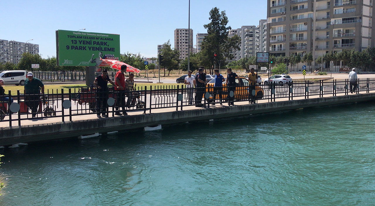 Sıcaktan bunalıp sulama kanalına girmek istedi, bir daha çıkamadı