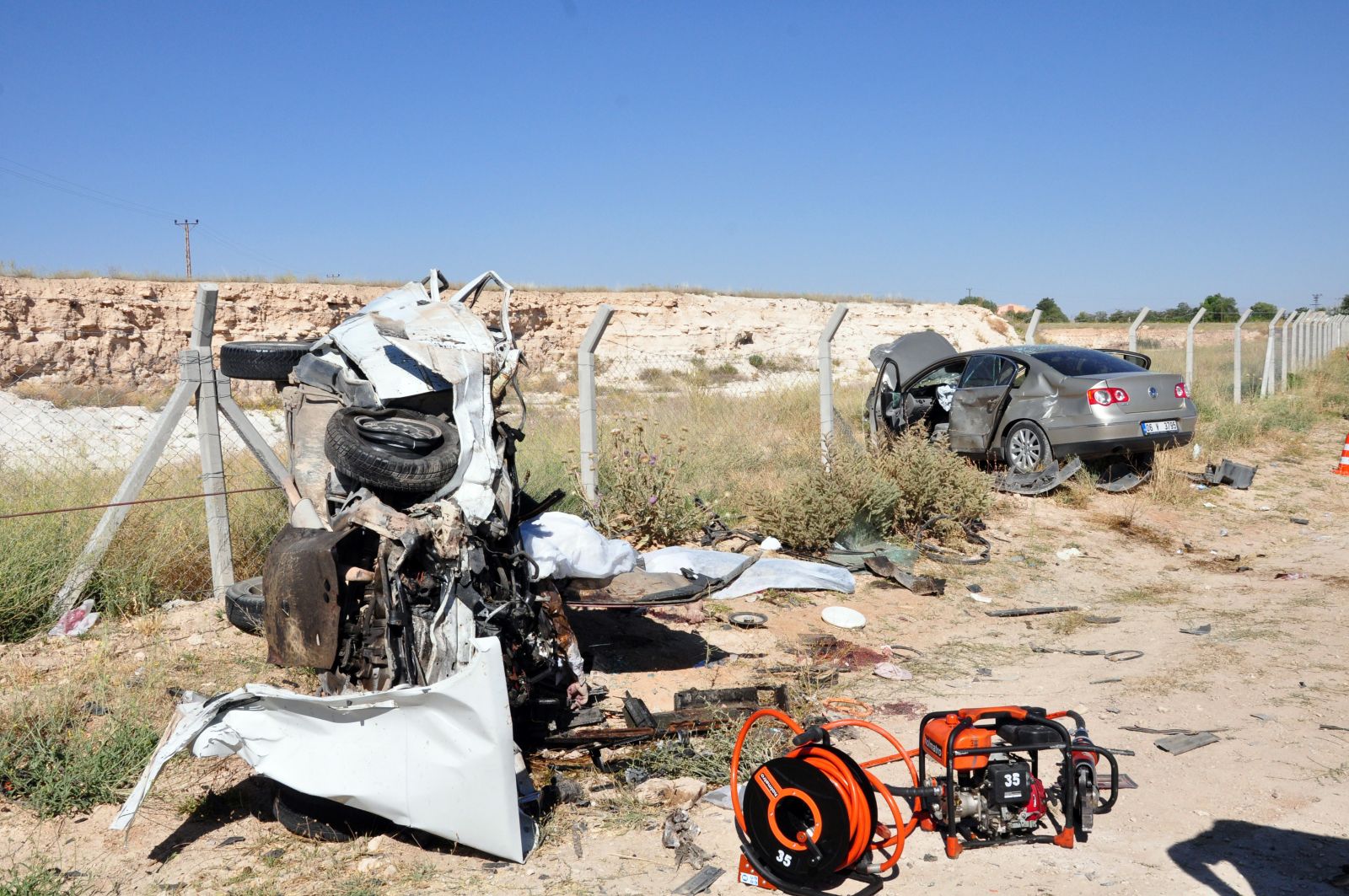 Kahramanmaraş'ta feci kaza: 4 ölü, 3 yaralı