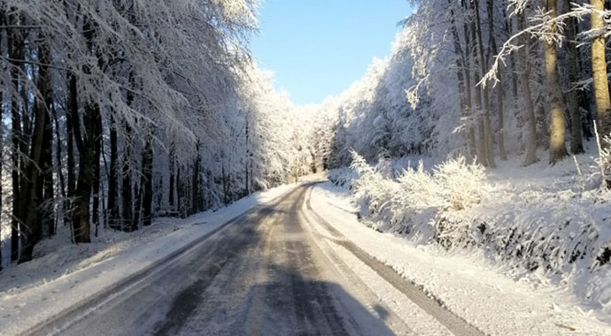 Ordu'da kar kalınlığı 30 santimetreye ulaştı