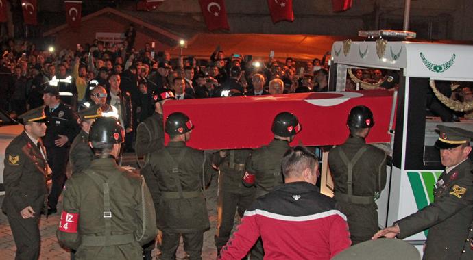 Nusaybin şehidi Süleyman Kul'un cenazesi Giresun'da