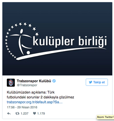 Eskişehirspor-Trabzonspor maçında olay görüntü