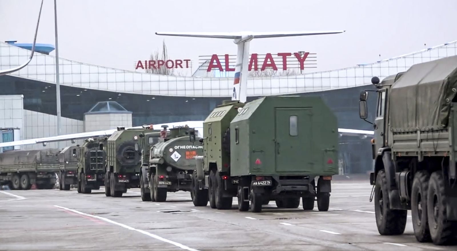 Kazakistan Savunma Bakanlığı: Her şey kontrol altında Kazakistan Savunma Bakanlığı: Her şey kontrol altında
