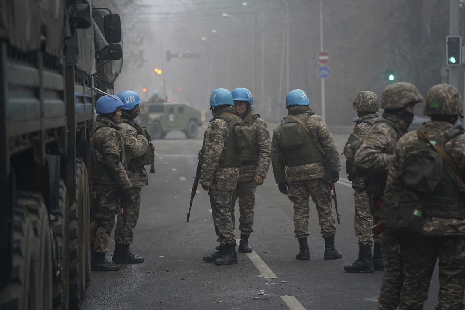 Kazakistan Savunma Bakanlığı: Her şey kontrol altında Kazakistan Savunma Bakanlığı: Her şey kontrol altında