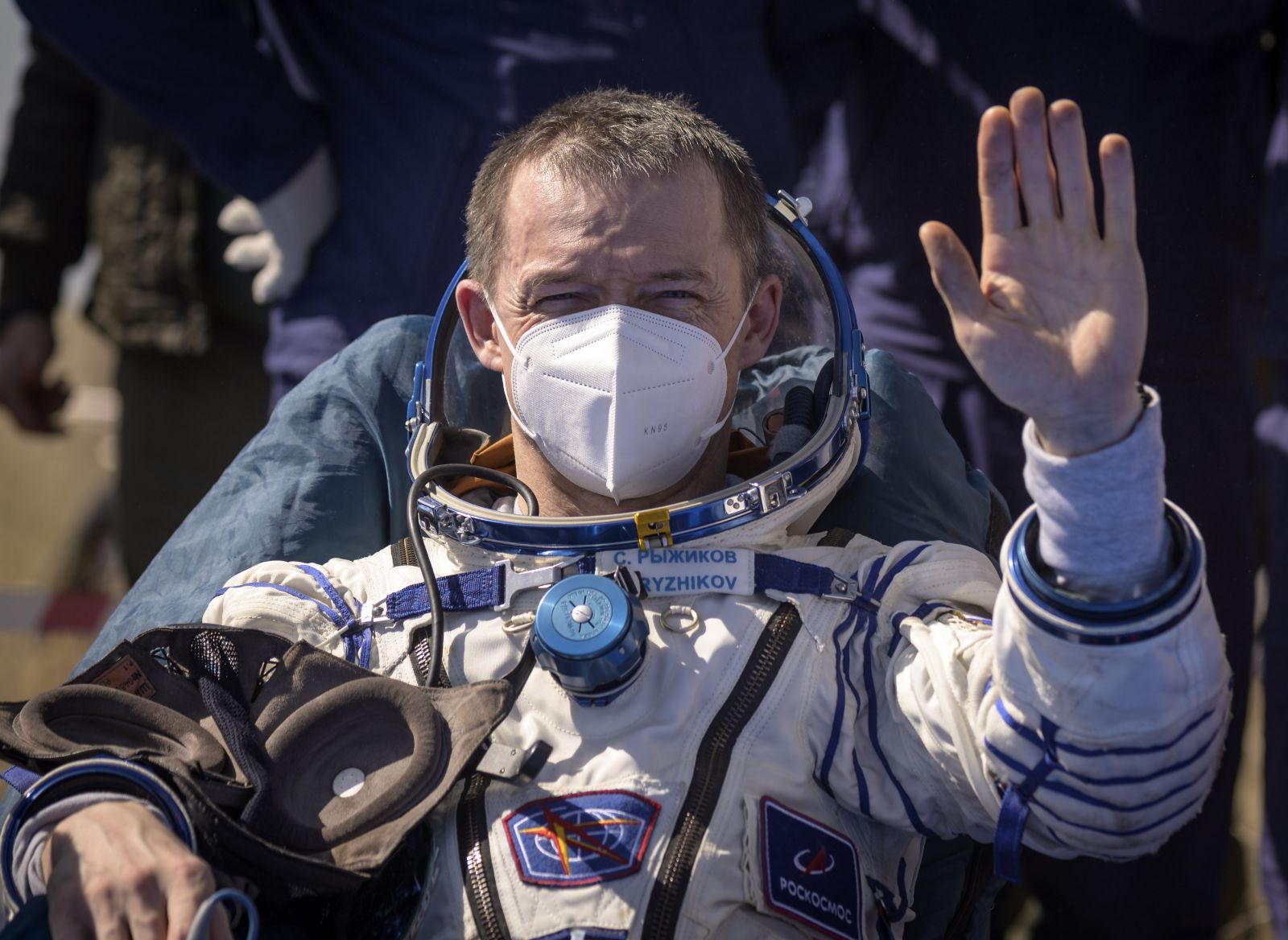Van Gölü’nün uzaydan fotoğrafını çeken astronot Dünya'ya döndü