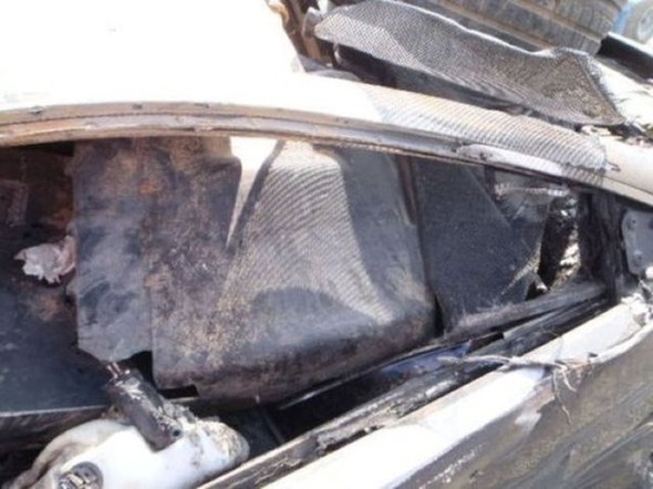 Lamborghini'nin Murcielago modelinin hurdası 34 bin lira