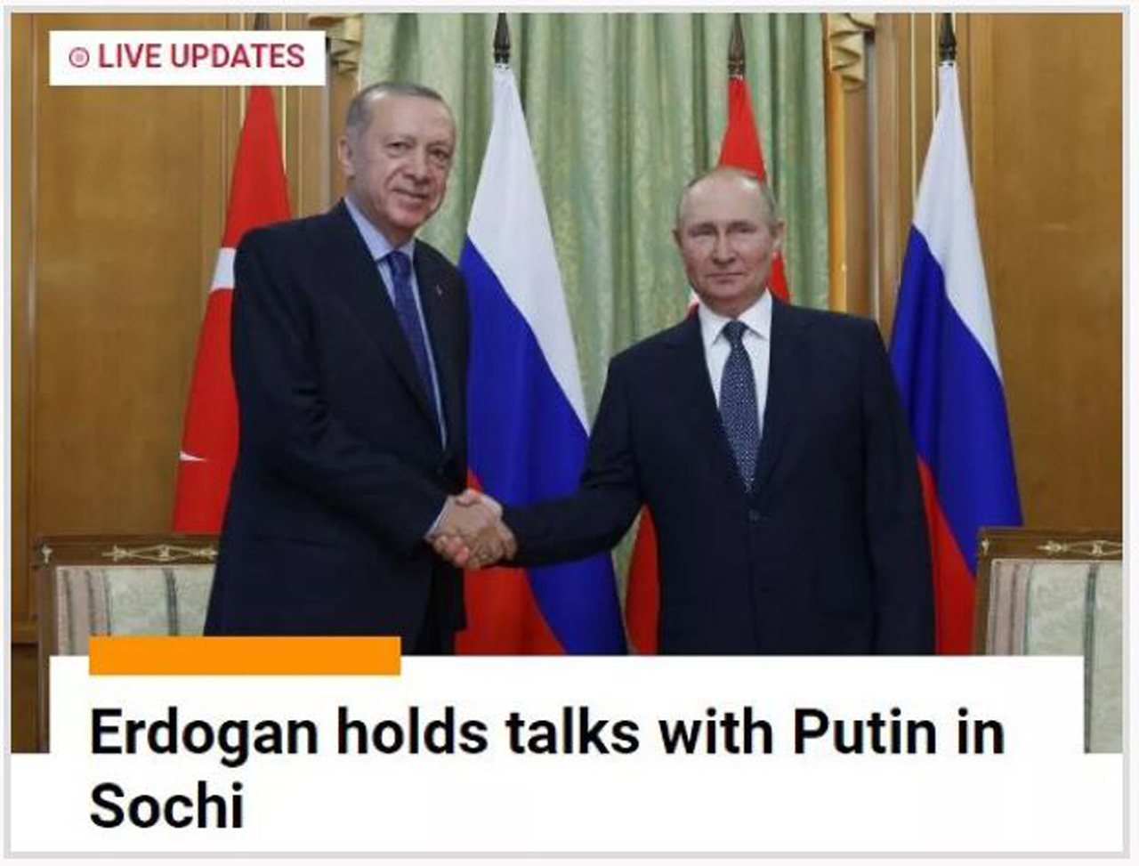 Erdoğan-Putin zirvesi dünya basınında: Ekonomik ilişkileri derinleştirme sözü verdiler