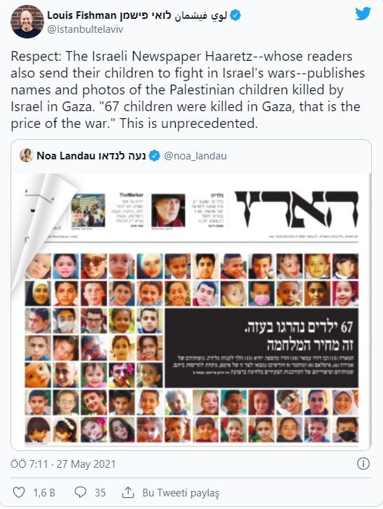 İsrail gazetesi katliamı itiraf etti: 67 çocuğu öldürdük İsrail gazetesi katliamı itiraf etti: 67 çocuğu öldürdük