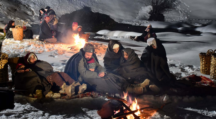 Dondurucu soğukta Rus işgalinden kaçış