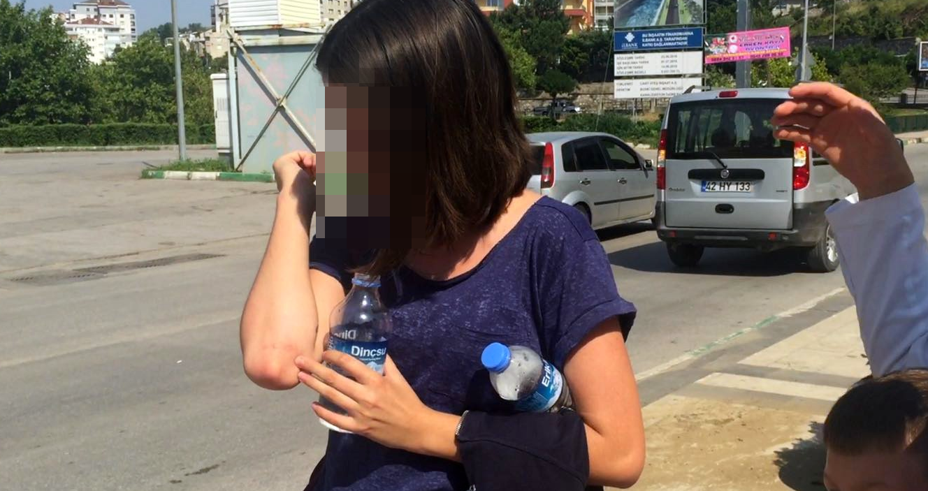 Bursa'da parkta dehşet dakikaları