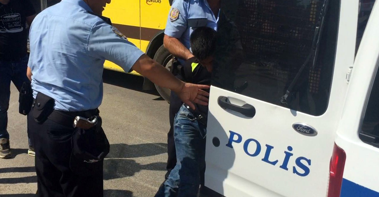 Bursa'da parkta dehşet dakikaları