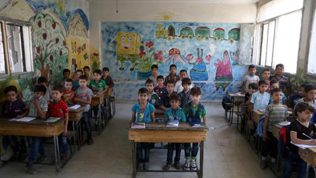 Ablukadaki Doğu Guta'da eğitim mücadelesi