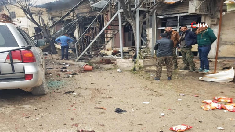 Münbiç'te patlama: 4 ABD askeri öldü