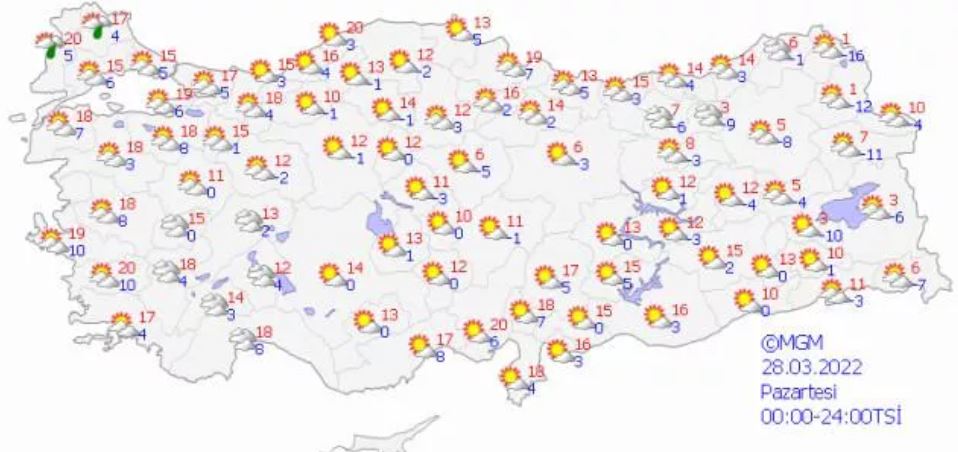Meteoroloji tarih vererek müjdeyi duyurdu: Havalar ısınıyor