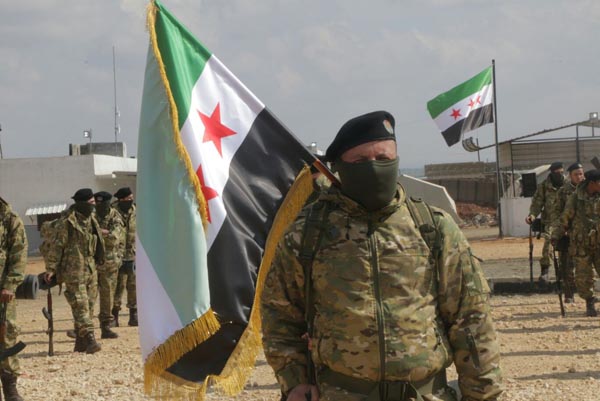 Raco operasyonuna katılan Hamza Tümeni fotoğraf paylaştı